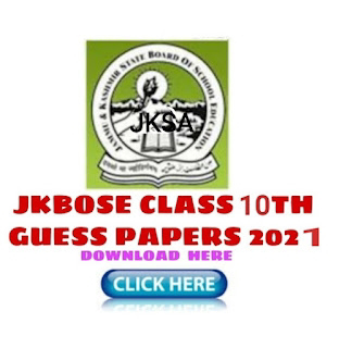 guess paper for 10th class science jkbose