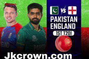 Pakistan vs England 1st T20 Live Streaming 