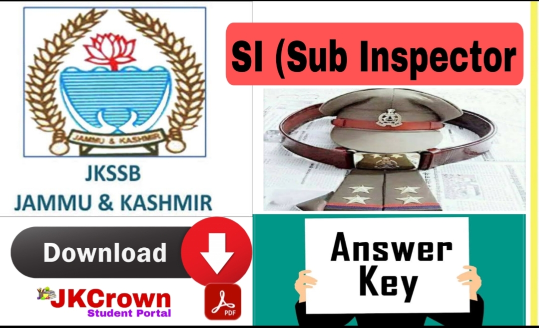 JKSSB Sub Inspector Download All Shifts Questions Paper