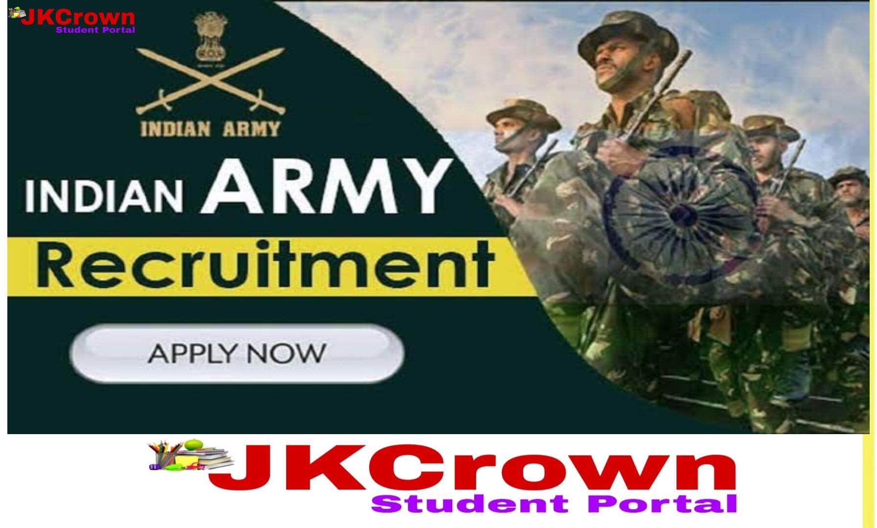 Indian Army Recruitment for Graduates Apply Here