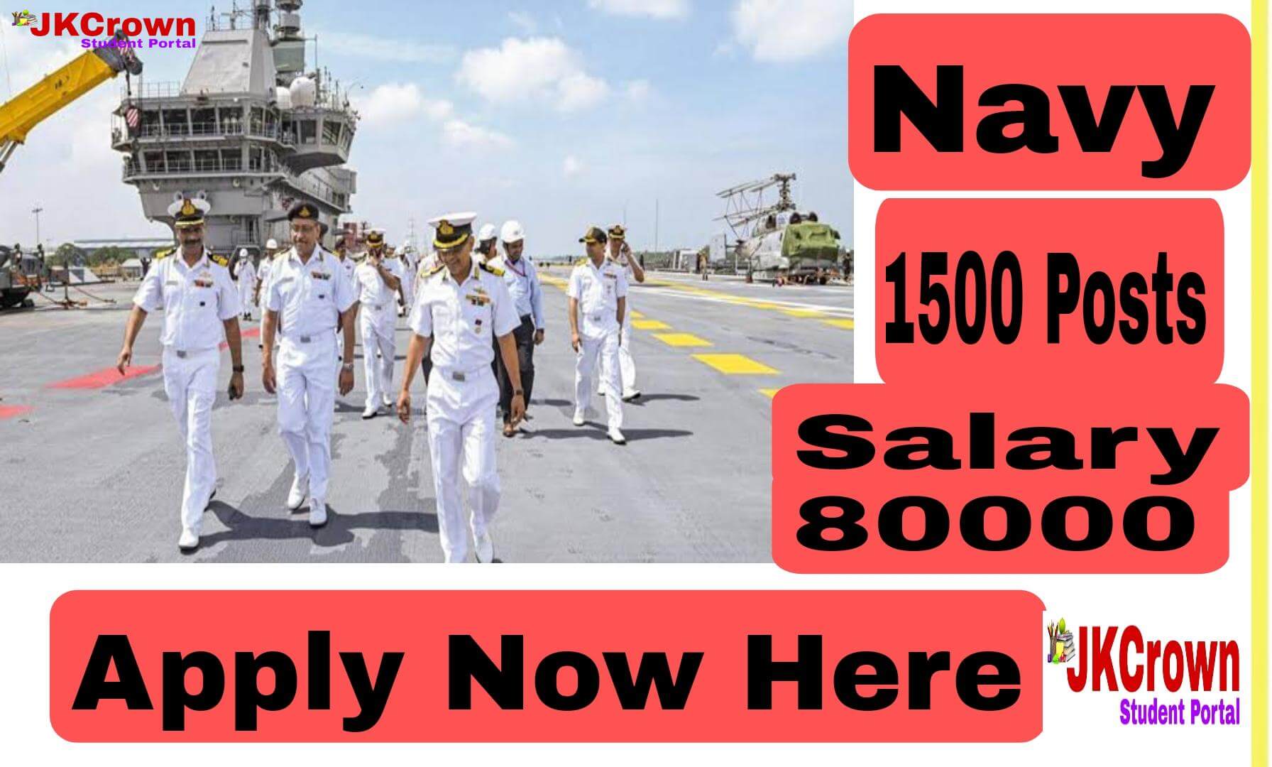 Indian Navy 1500 Posts