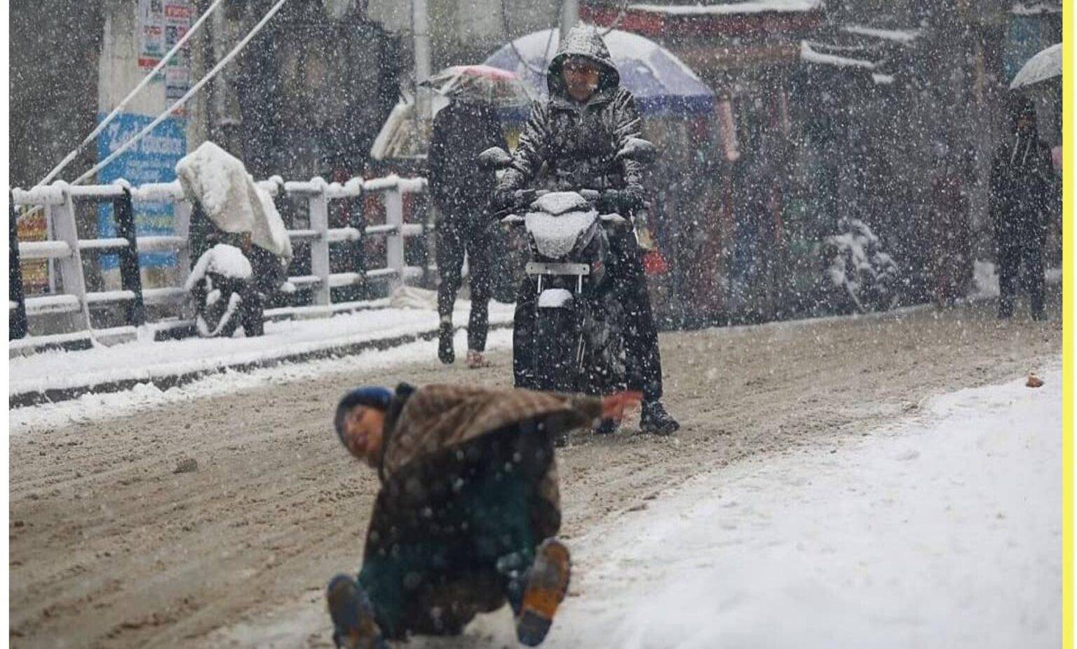 Snowfall Prediction In Kashmir By MeT