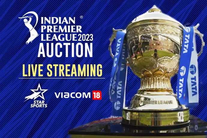 IPL 2023 Auction Live Streaming