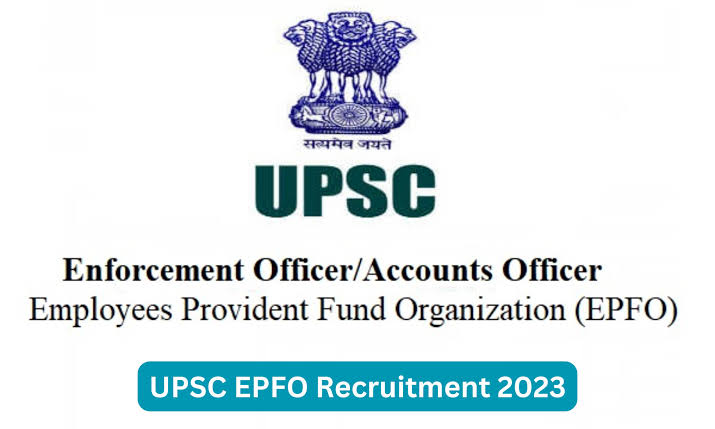 UPSC EPFO Notification 2023 Out
